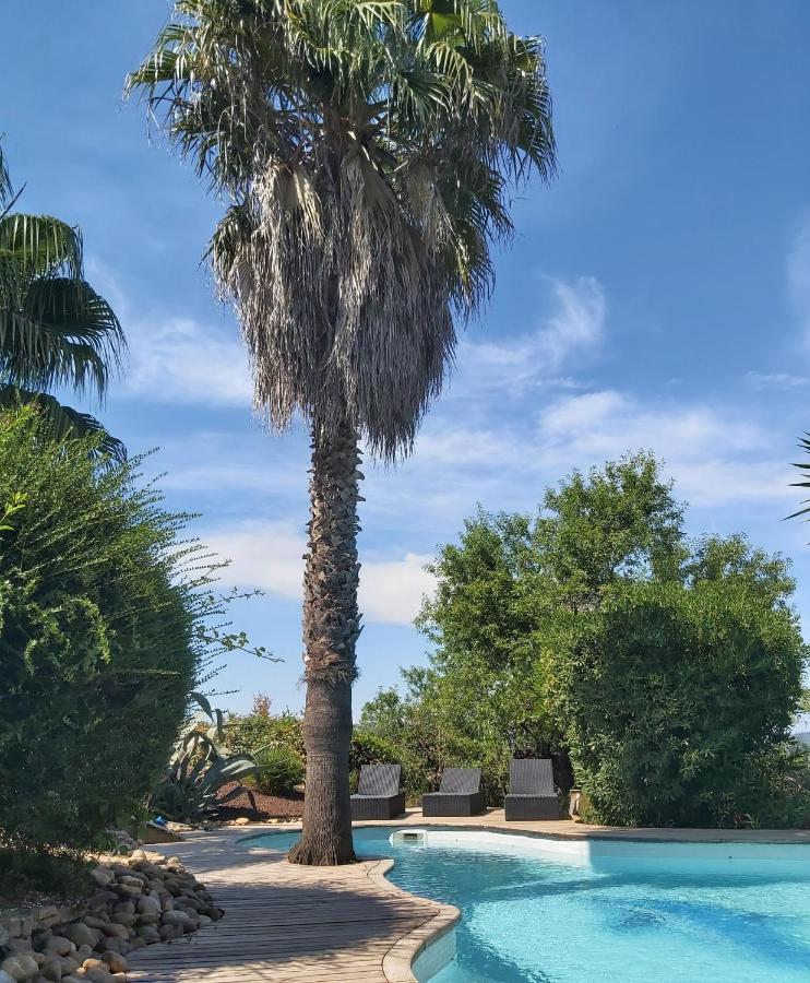 Beautiful Villa With A Stunning View Roujan 外观 照片