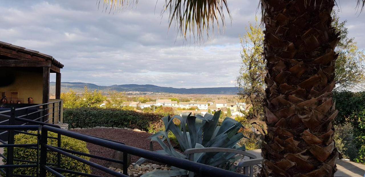 Beautiful Villa With A Stunning View Roujan 外观 照片